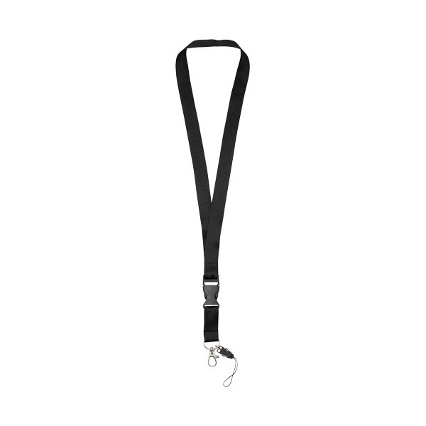 Lanyard porta cellulare Sagan con fibbia rimovibile - cod. P102508
