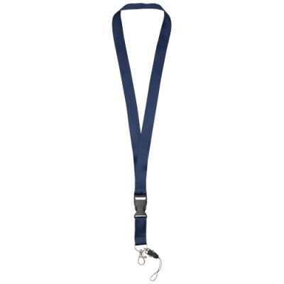 Lanyard porta cellulare Sagan con fibbia rimovibile