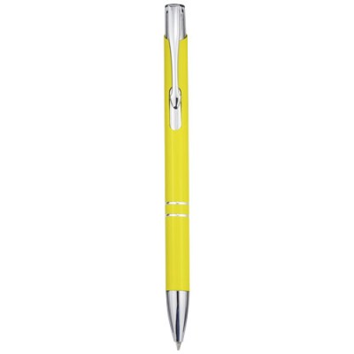 Penna a sfera in alluminio riciclato Moneta (inchiostro nero)