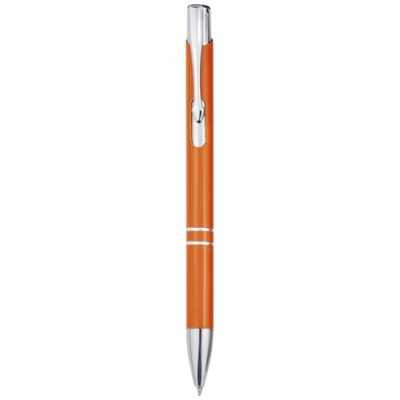 Penna a sfera in alluminio riciclato Moneta (inchiostro blu)