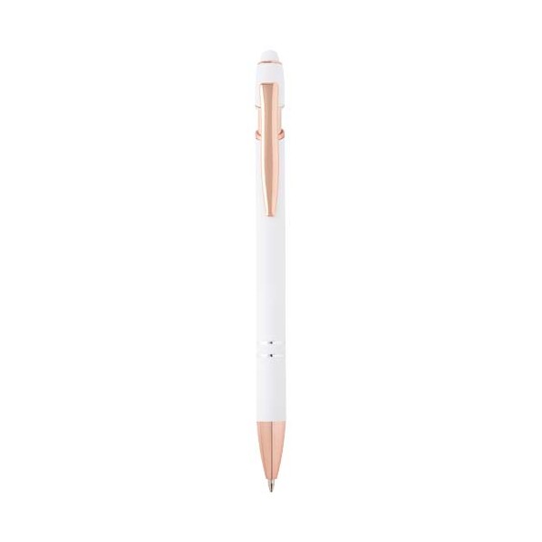 Penna a sfera con finitura oro rosa Nanna (inchiostro blu) - cod. P107974
