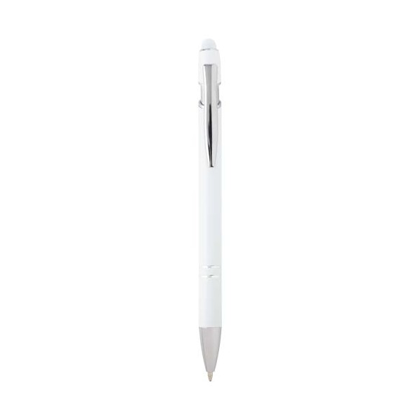 Penna a sfera con finitura argento Kish (inchiostro blu) - cod. P107975