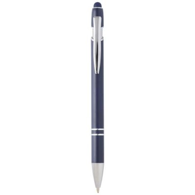 Penna a sfera con finitura argento Kish (inchiostro blu)