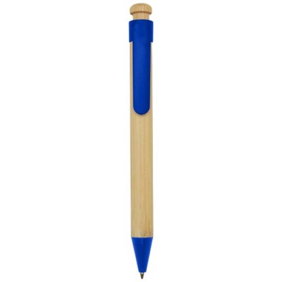Penna a sfera in plastica riciclata e bambù Rattan