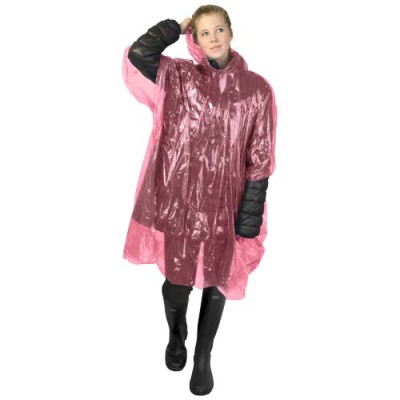 Poncho impermeabile monouso Ziva con custodia