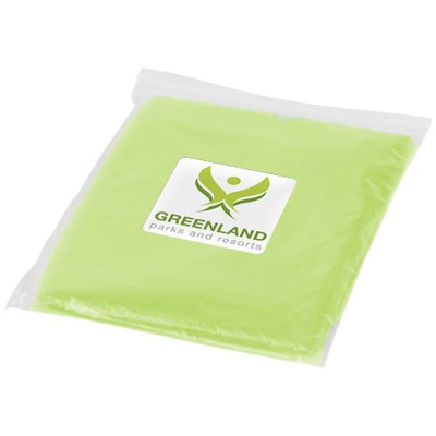 Poncho impermeabile monouso Ziva con custodia