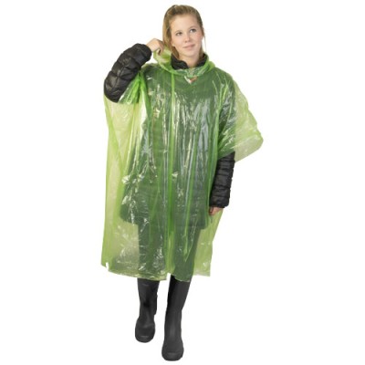 Poncho impermeabile monouso Ziva con custodia