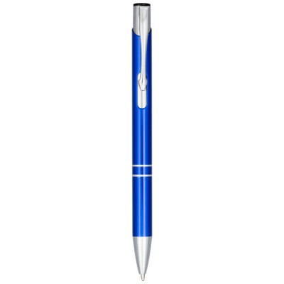 Penna a sfera anodizzata Moneta (inchiostro blu)