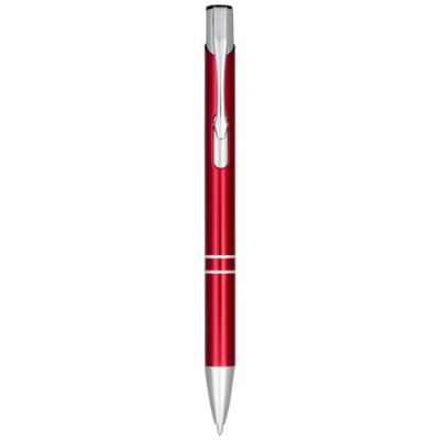 Penna a sfera anodizzata Moneta (inchiostro blu)