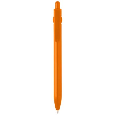 Penna a sfera in plastica riciclata Fidget (inchiostro nero)
