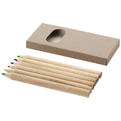 Set di matite per disegnare/colorare da 6 pezzi Artemaa