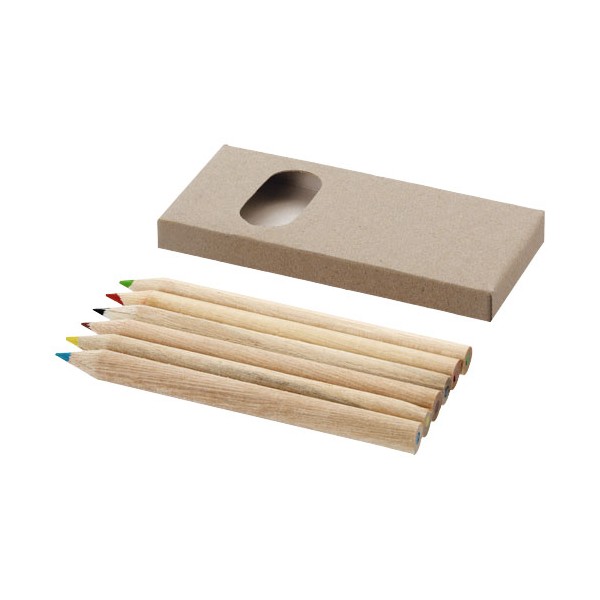 Set di matite per disegnare/colorare da 6 pezzi Artemaa - cod. P107830