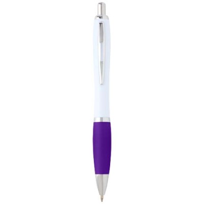 Penna a sfera in plastica riciclata Nash (inchiostro blu) Penna a sfera in plastica riciclata Nash (inchiostro blu)