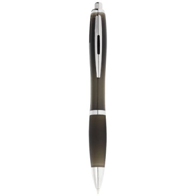 Penna a sfera Nash con fusto colorato e impugnatura nera (inchiostro nero) Penna a sfera Nash con fusto colorato e impugnatura nera (inchiostro nero)