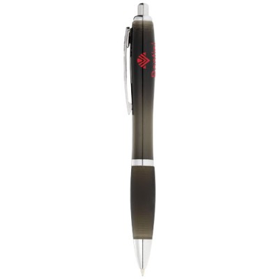 Penna a sfera Nash con fusto colorato e impugnatura nera (inchiostro nero) Penna a sfera Nash con fusto colorato e impugnatura nera (inchiostro nero)