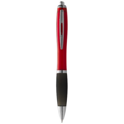 Penna a sfera Nash con fusto colorato e impugnatura nera (inchiostro nero) Penna a sfera Nash con fusto colorato e impugnatura nera (inchiostro nero)